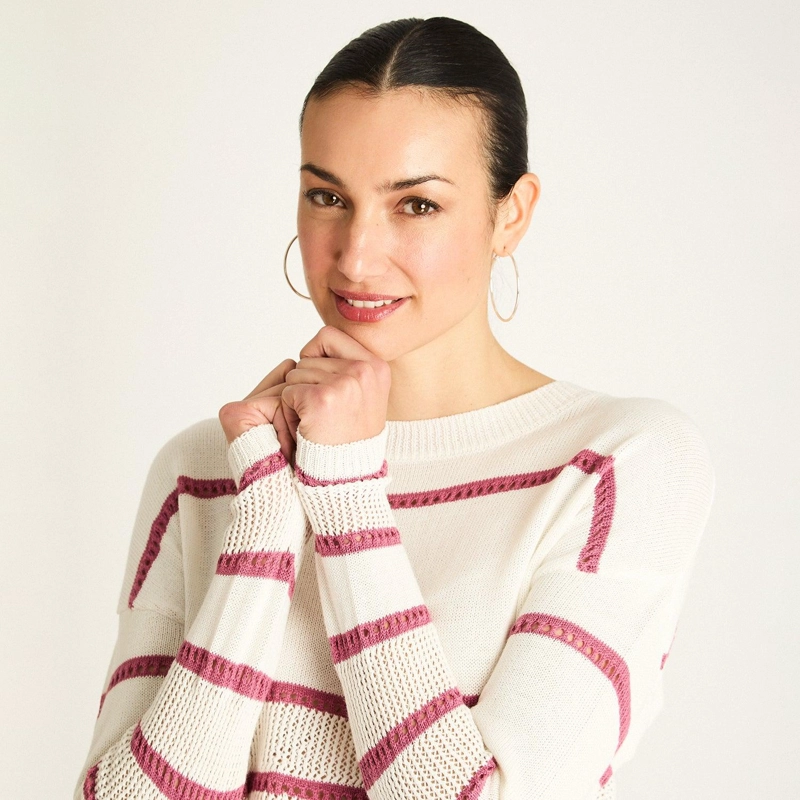SWEATER CRUDO MANGA LARGA - 1