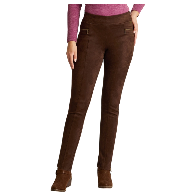 CALZA CAFE  EN SUEDE SLIM - 1