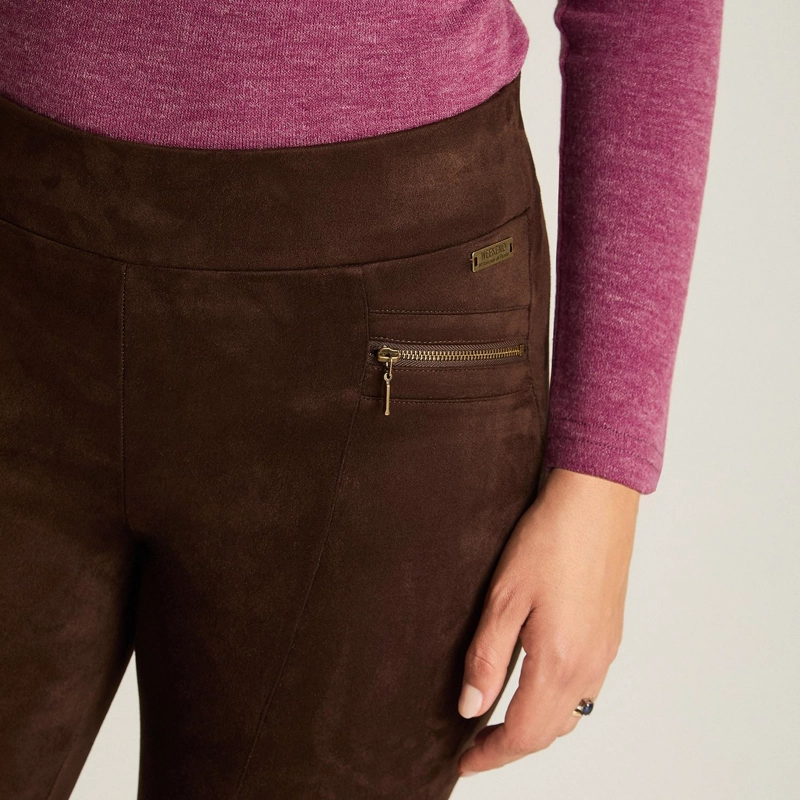 CALZA CAFE  EN SUEDE SLIM - 3