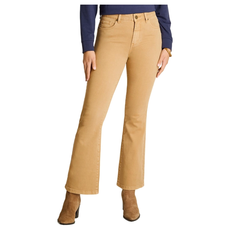 JEANS CAMEL MINI FLARE 5 BOLSILLOS - 1