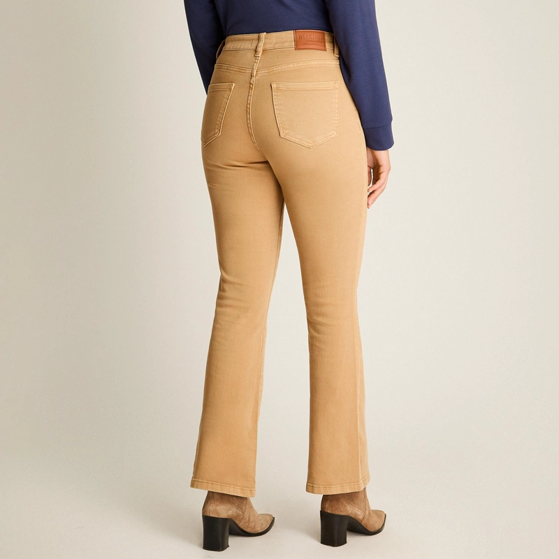 JEANS CAMEL MINI FLARE 5 BOLSILLOS - 2