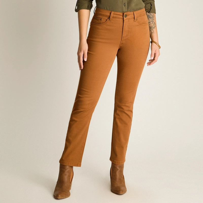 JEANS RECTO COLOR 5 BOLSILLOS - 4
