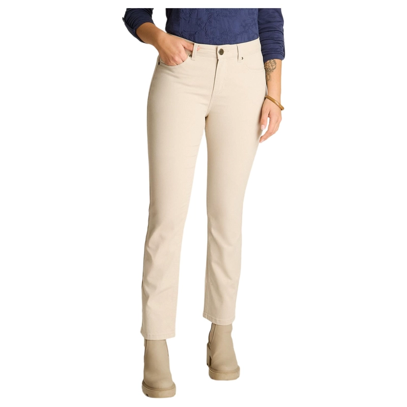 JEANS RECTO COLOR 5 BOLSILLOS - 1