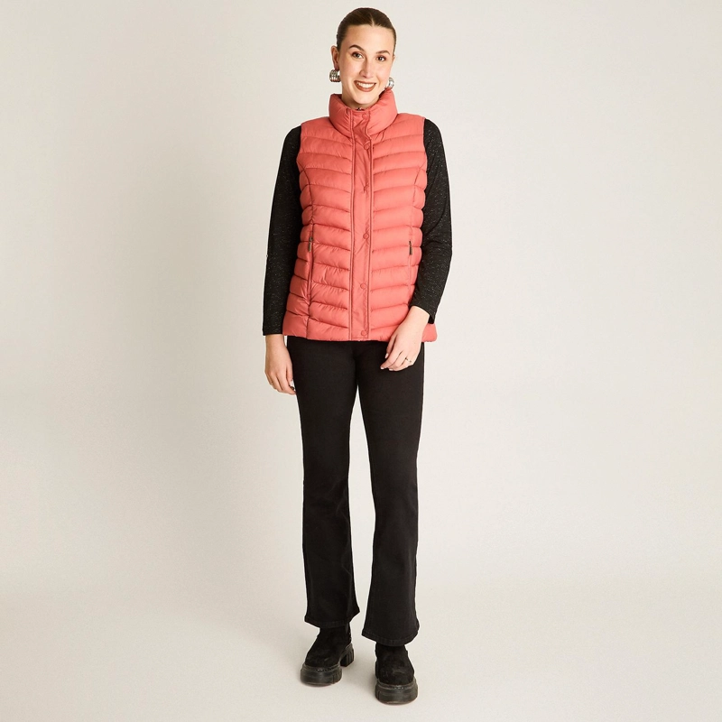 PARKA SIN MANGAS DISEÑO QUILTED - 4