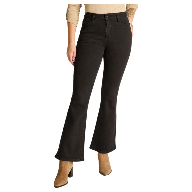 JEANS NEGRO FLARE 46