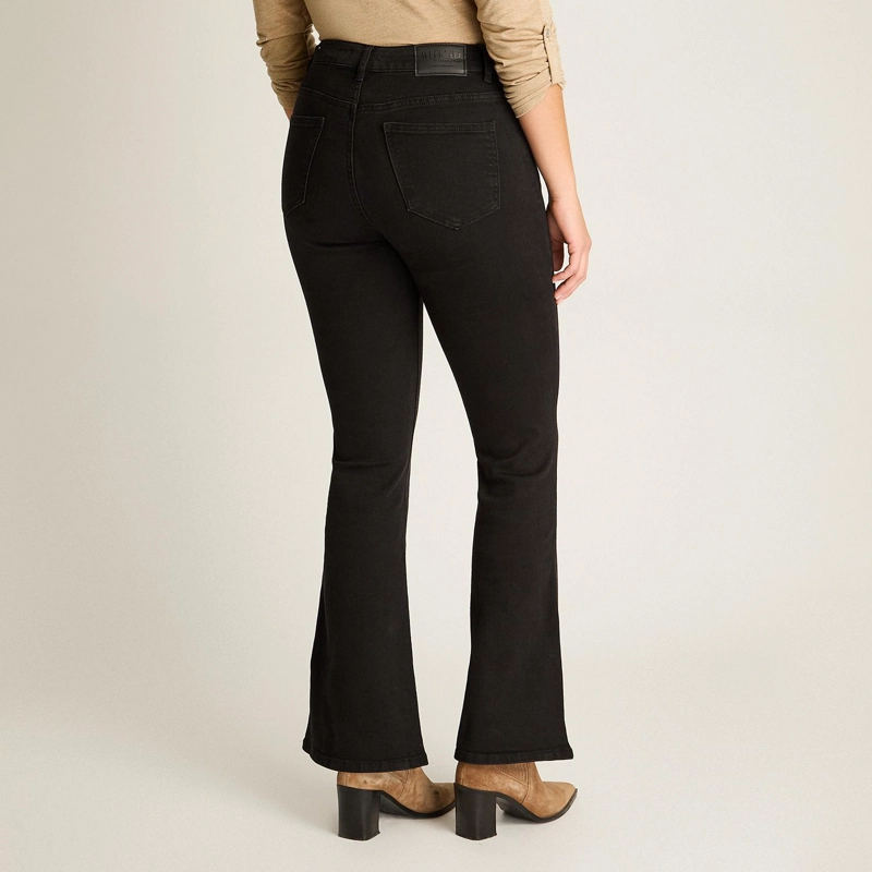 JEANS NEGRO FLARE - 1