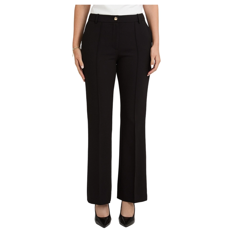 PANTALON FORMAL FLARE CON UN BOTON NEGRO - 1