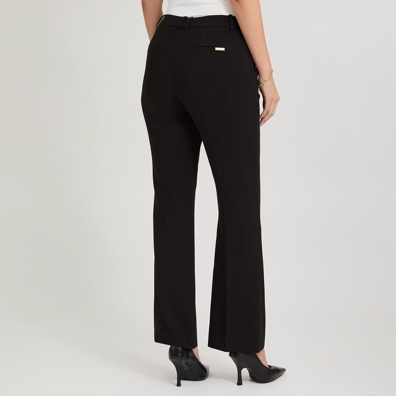 PANTALON FORMAL FLARE CON UN BOTON NEGRO - 2