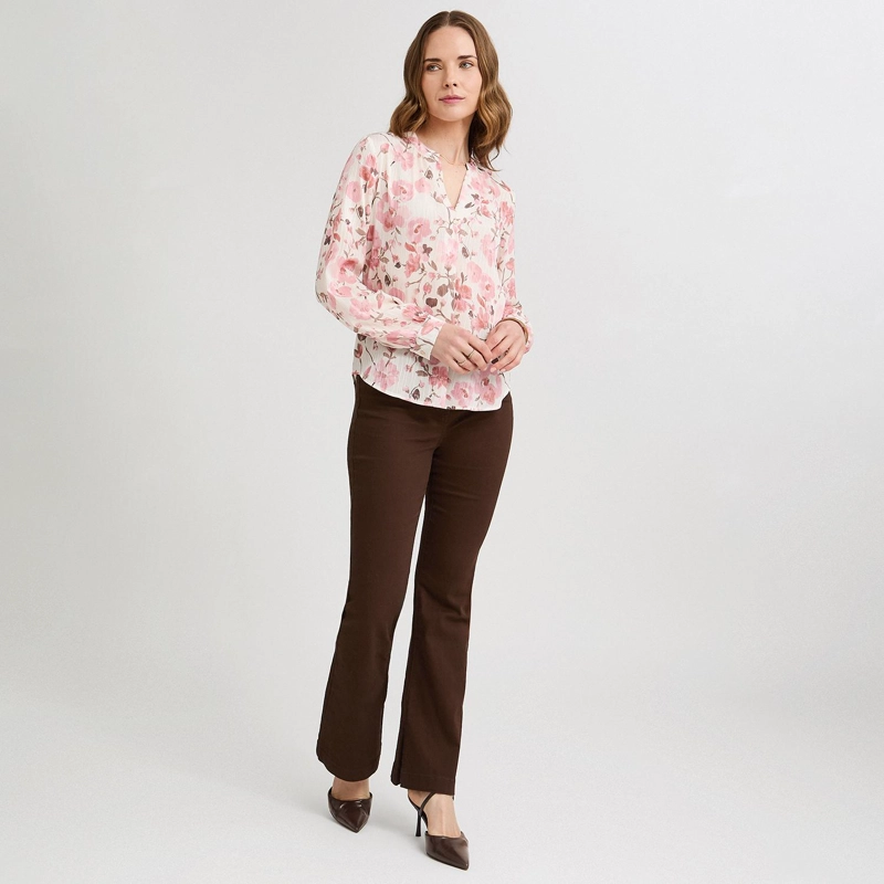 BLUSA ESCOTE MAO UN BOTON ROSADO - 4