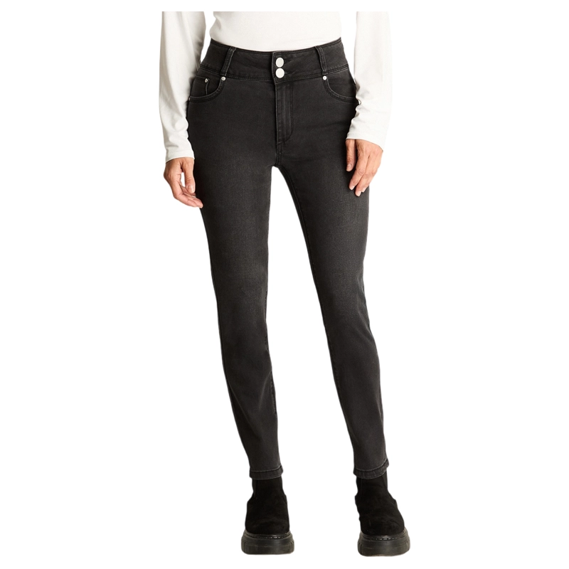 JEANS GRIS OSCURO SLIM - 1