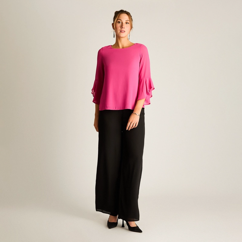 TUNICA BRILLO DE FIESTA FUCSIA - 4