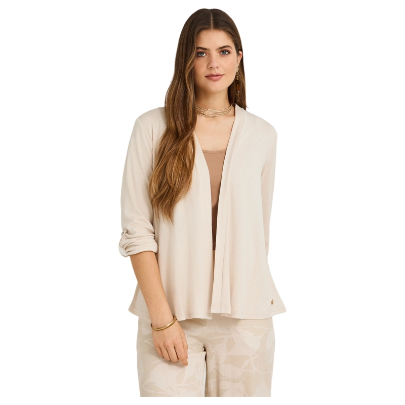 TAPADO MANGA ROLL UP BEIGE - 1