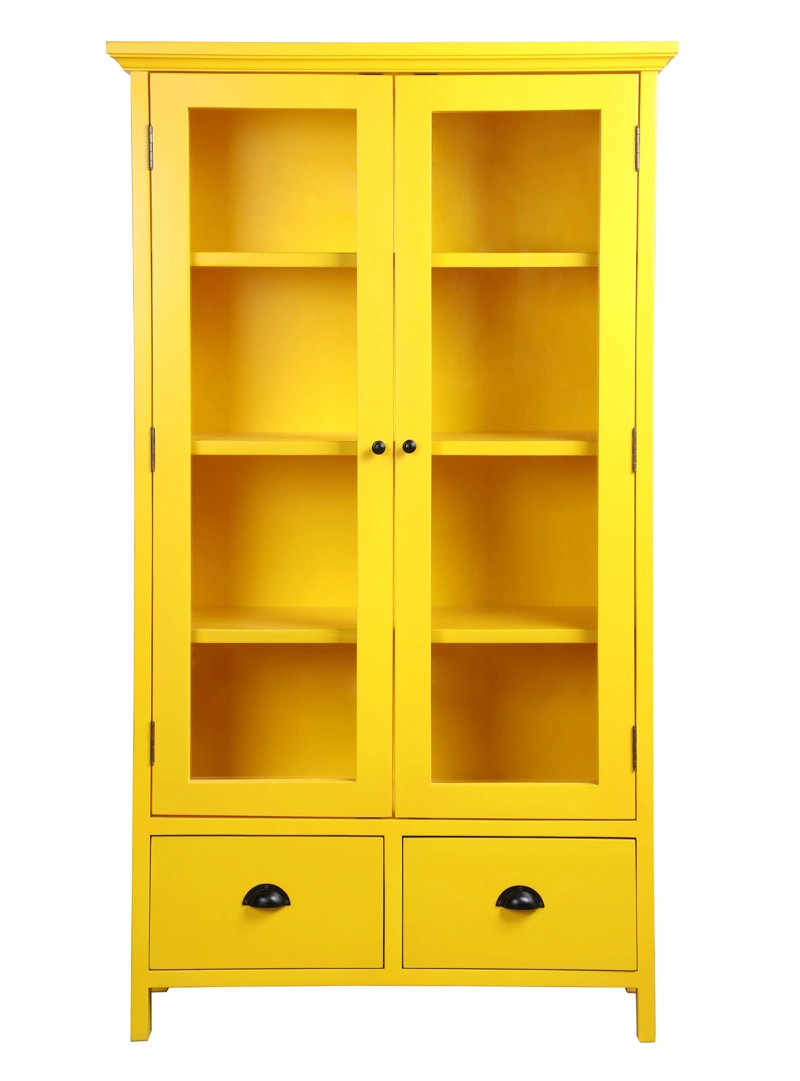 VITRINA MUEBLES NATIVA AMARILLO LINDEROS - 2
