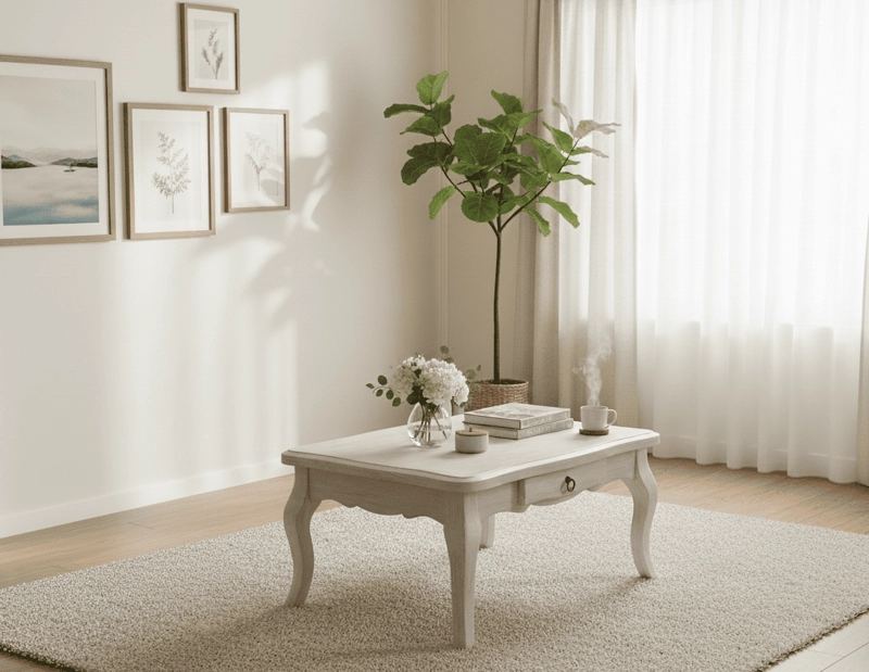MESA CENTRO NORMANDO 60 X 80 X 40 - 1