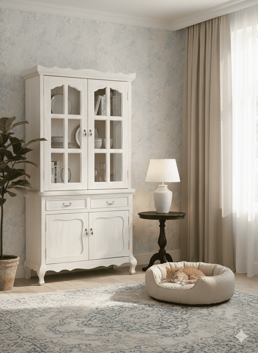 VITRINA MUEBLES NATIVA BLANCO INVIERNO NORMANDO - 7