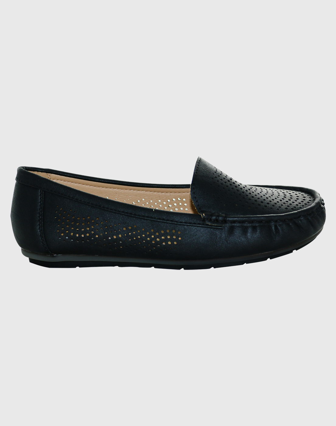 MOCASINES MUJER DANICOLLE NEGRO LEAKY - 2