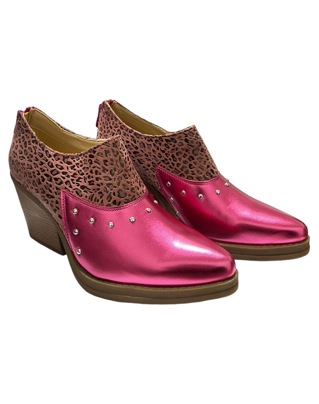 BOTÍN FUCSIA DESING CASUAL - 2