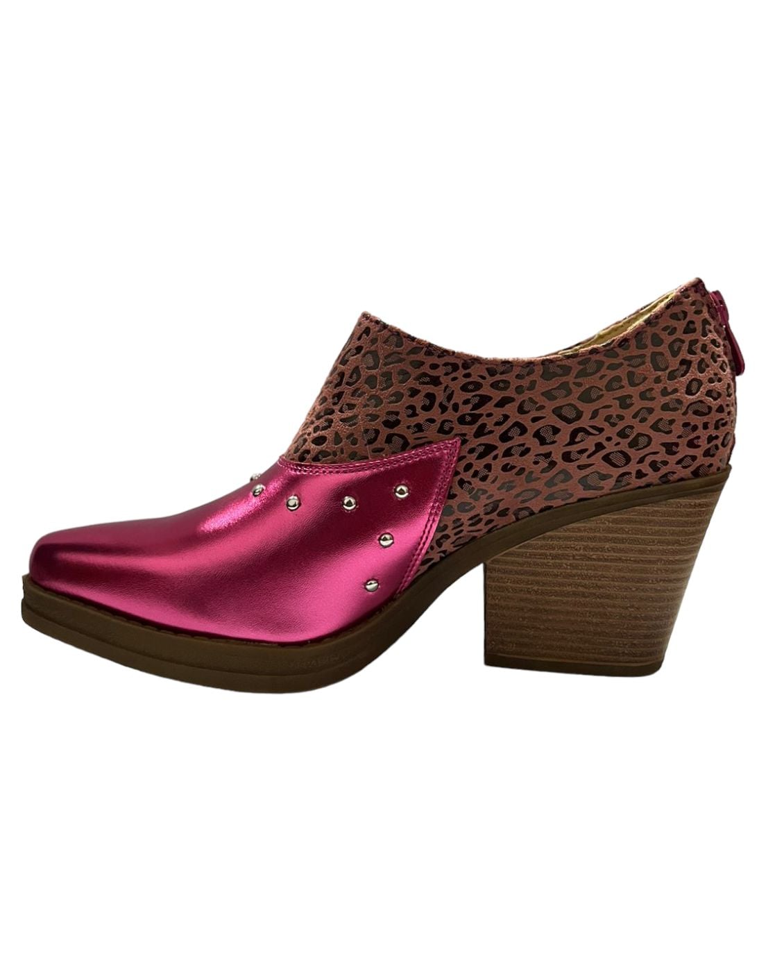 BOTÍN FUCSIA DESING CASUAL - 3