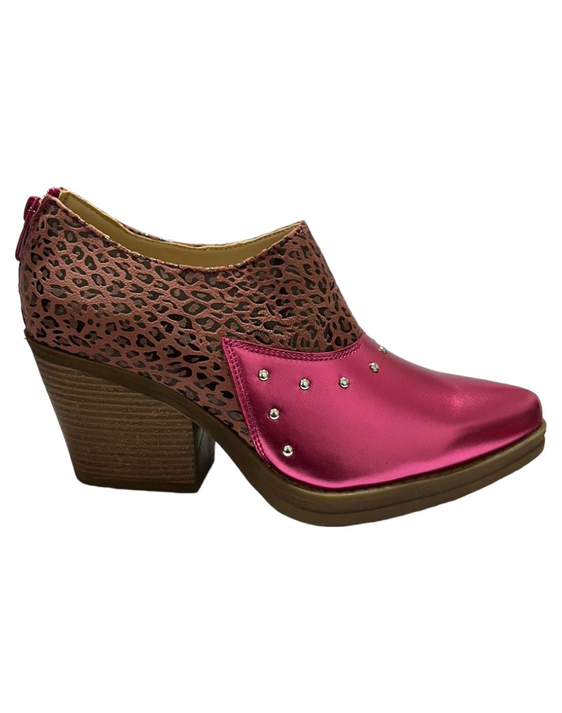 BOTÍN FUCSIA DESING CASUAL - 5