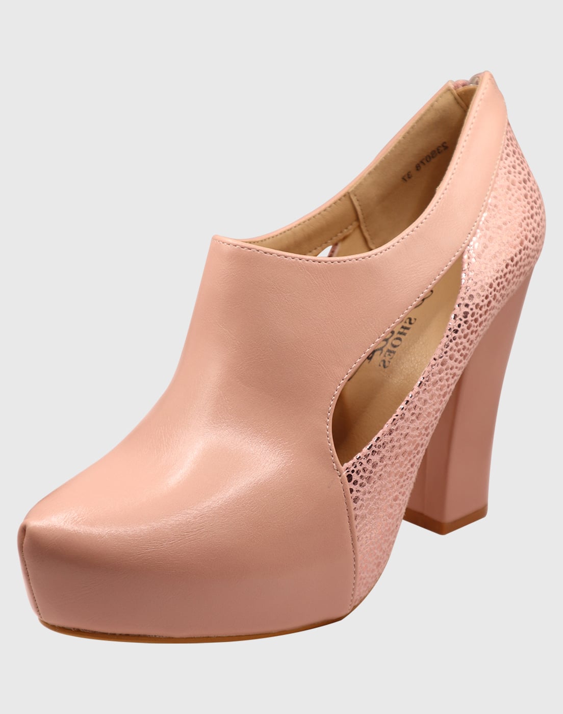 ZAPATO TACO WHO ROSADO - 1