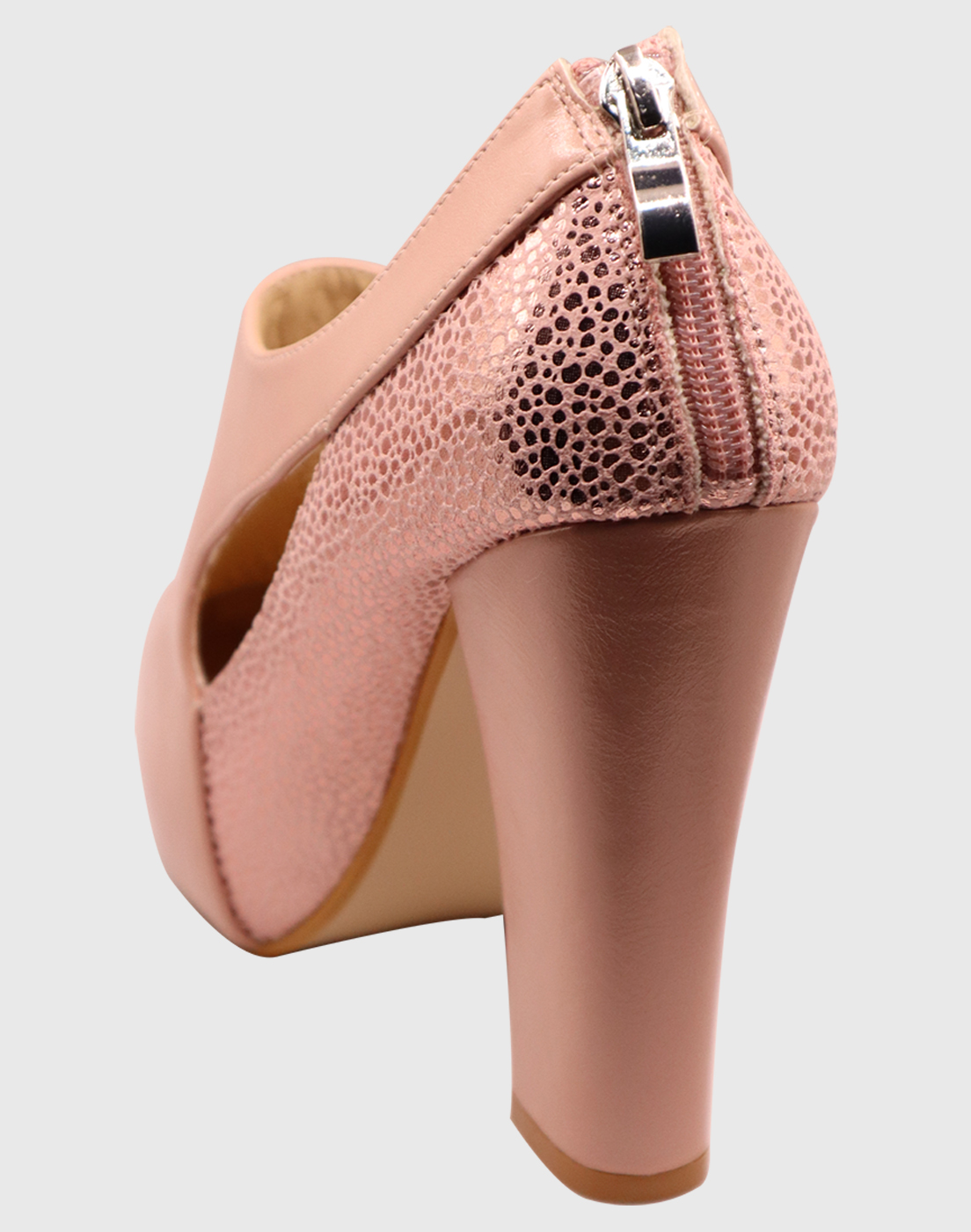 ZAPATO TACO WHO ROSADO - 4