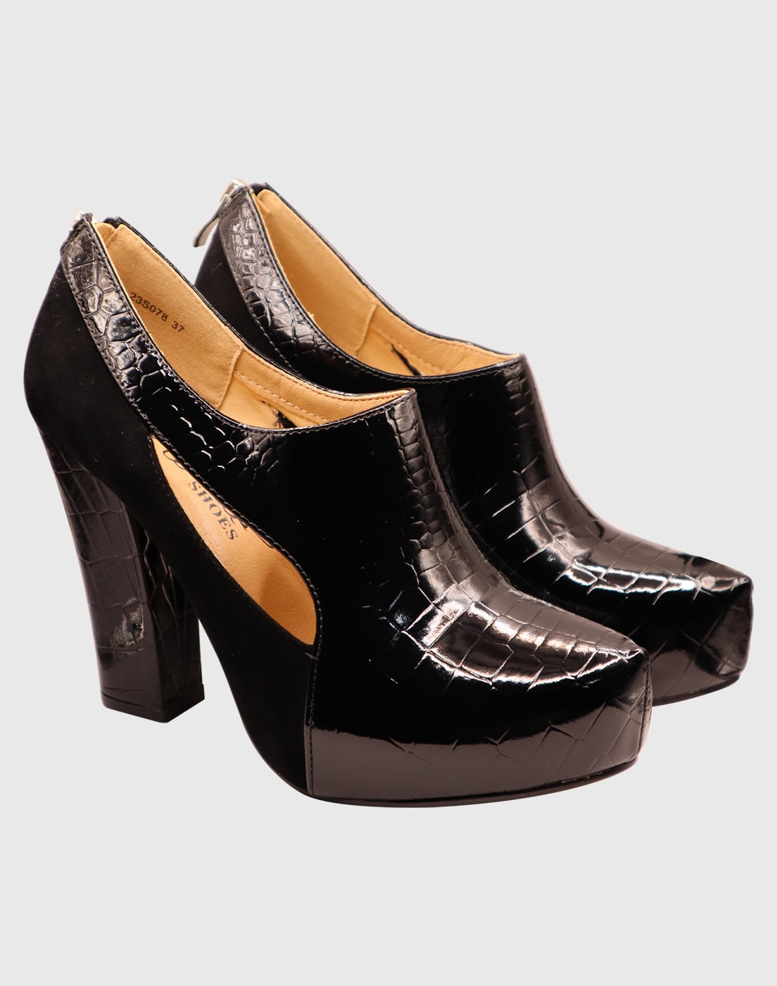 ZAPATO TACO WHO NEGRO - 2