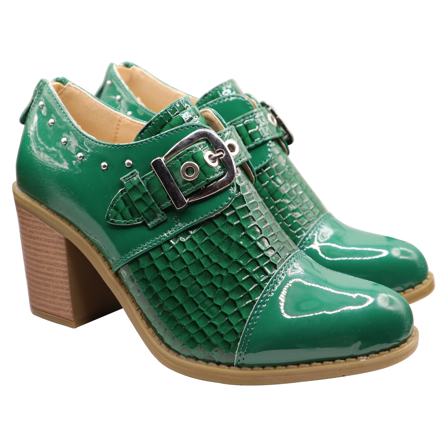 BOTIN CORREA HEBILLA VERDE - 2