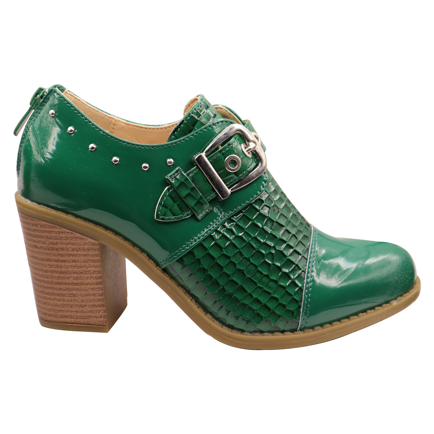 BOTIN CORREA HEBILLA VERDE - 5