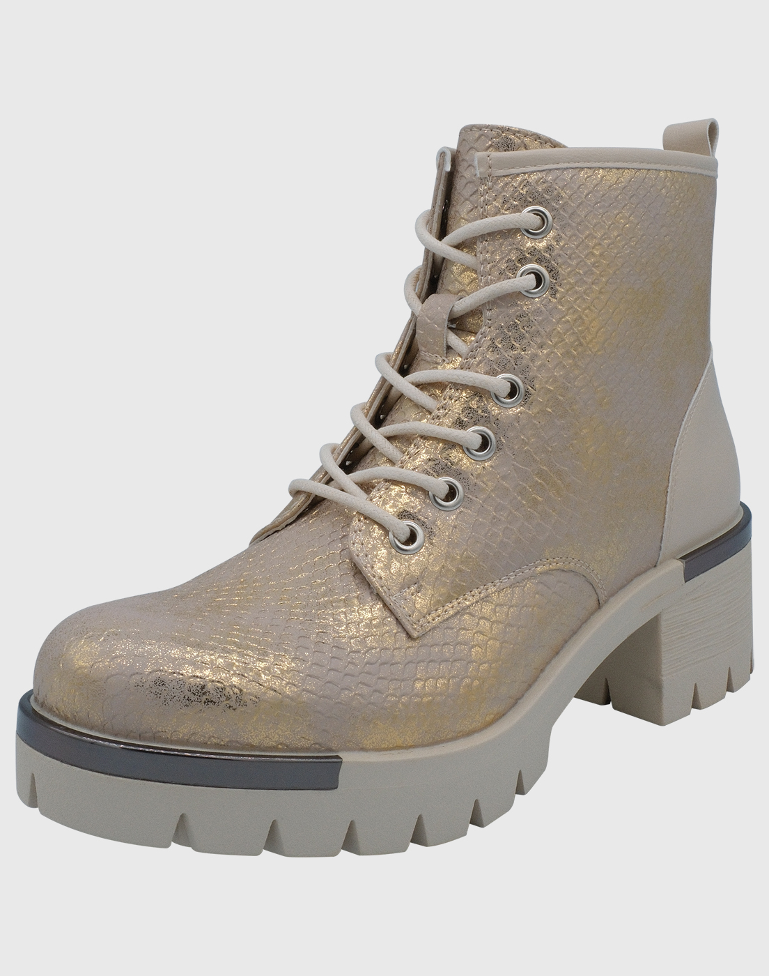 BOTOTO DORADO MEDIO SNAKE CASUAL - 1