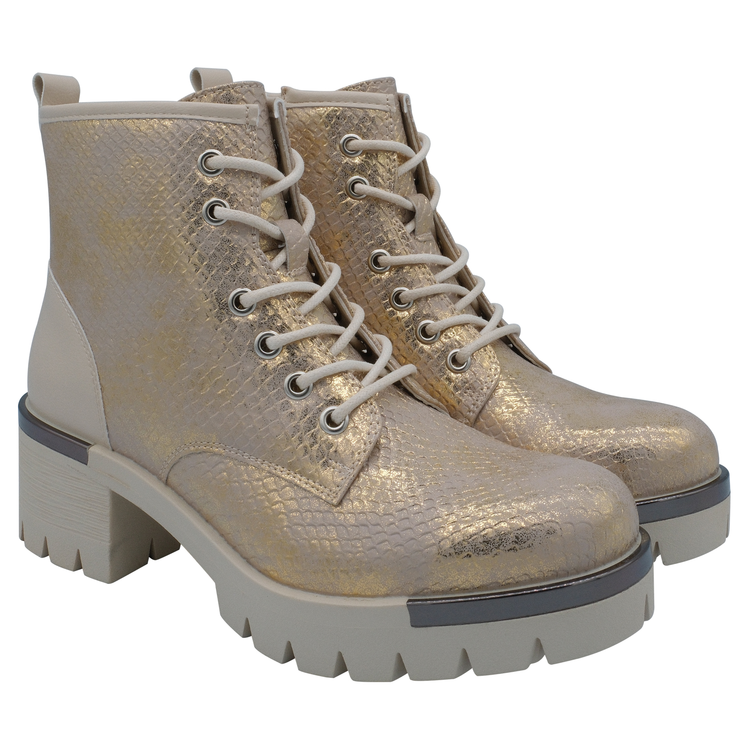 BOTOTO DORADO MEDIO SNAKE CASUAL - 2