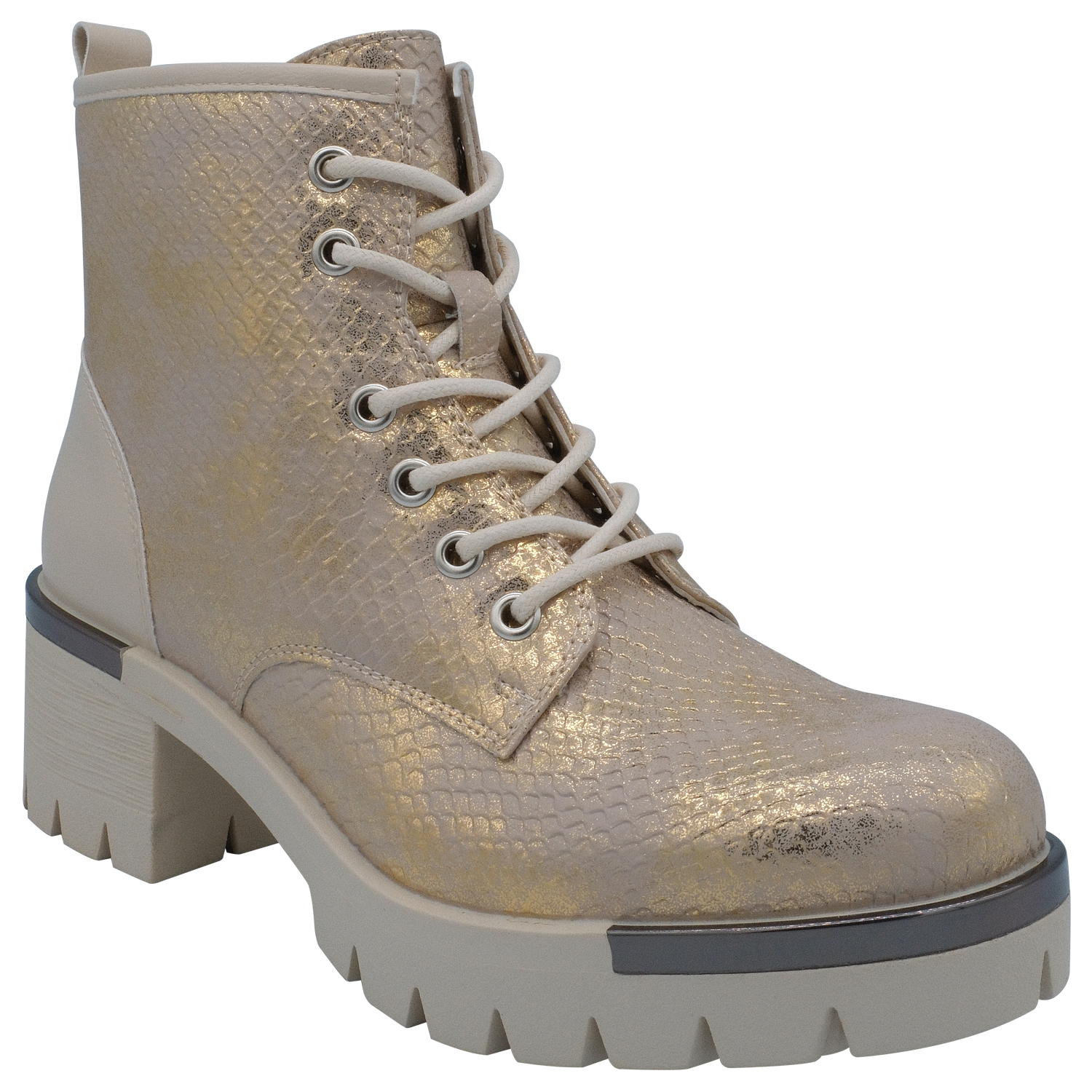 BOTOTO DORADO MEDIO SNAKE CASUAL - 3
