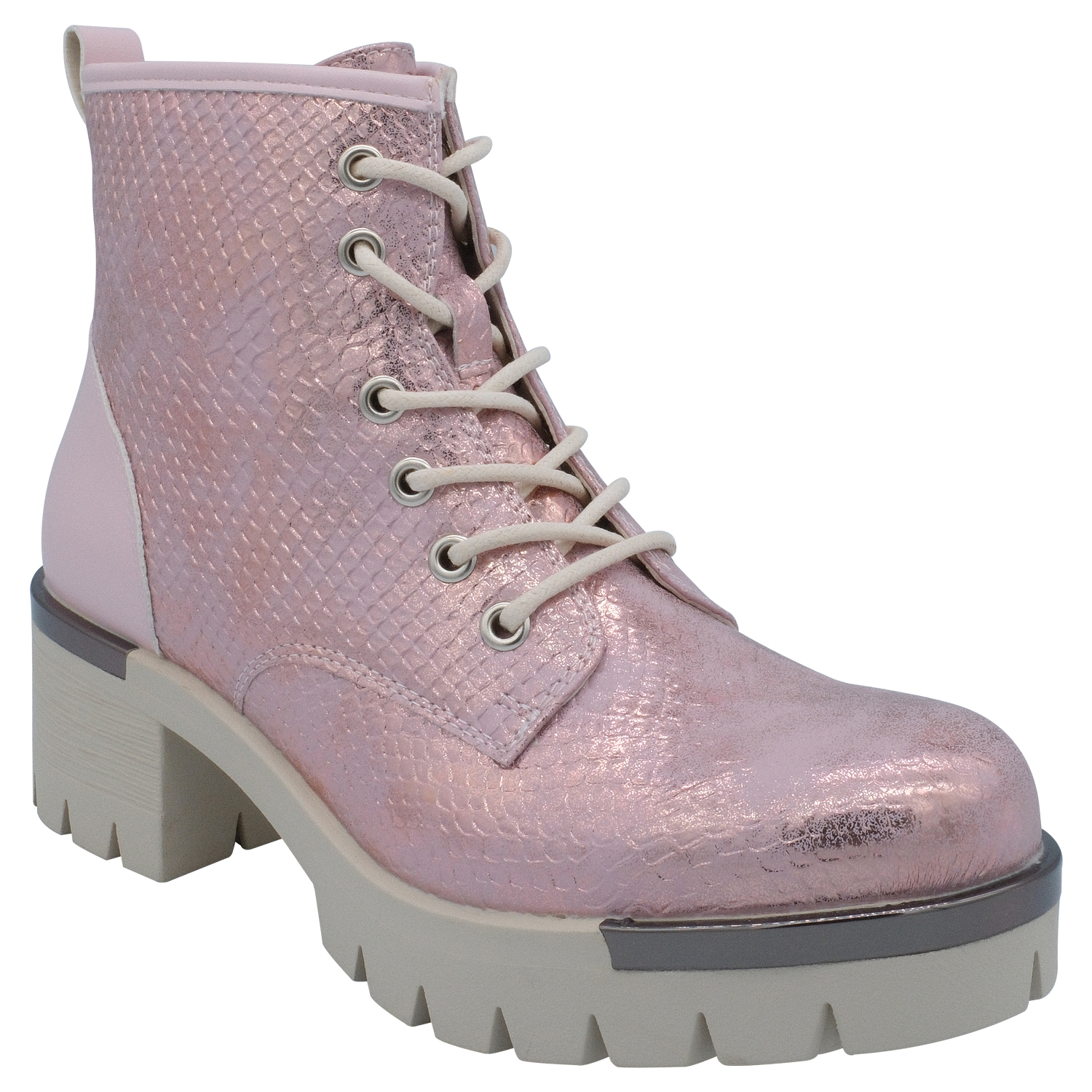 BOTOTO ROSADO MEDIO SNAKE CASUAL - 3