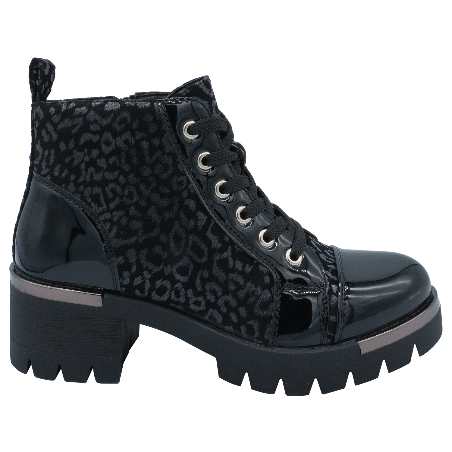 BOTOTO NEGRO CHAROL PANTERA CASUAL - 6