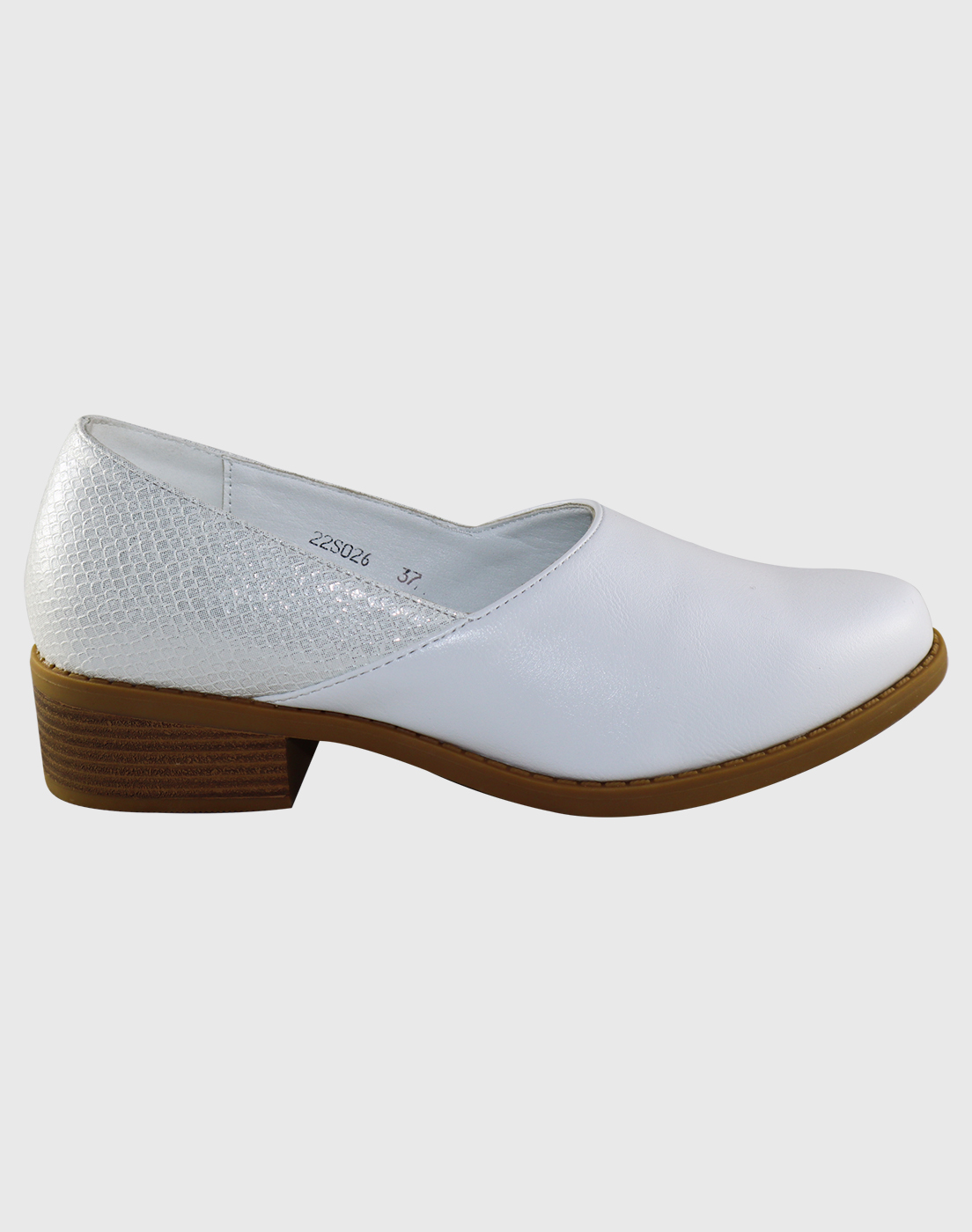 ZAPATO BAJO MIRROR BLANCO - 2
