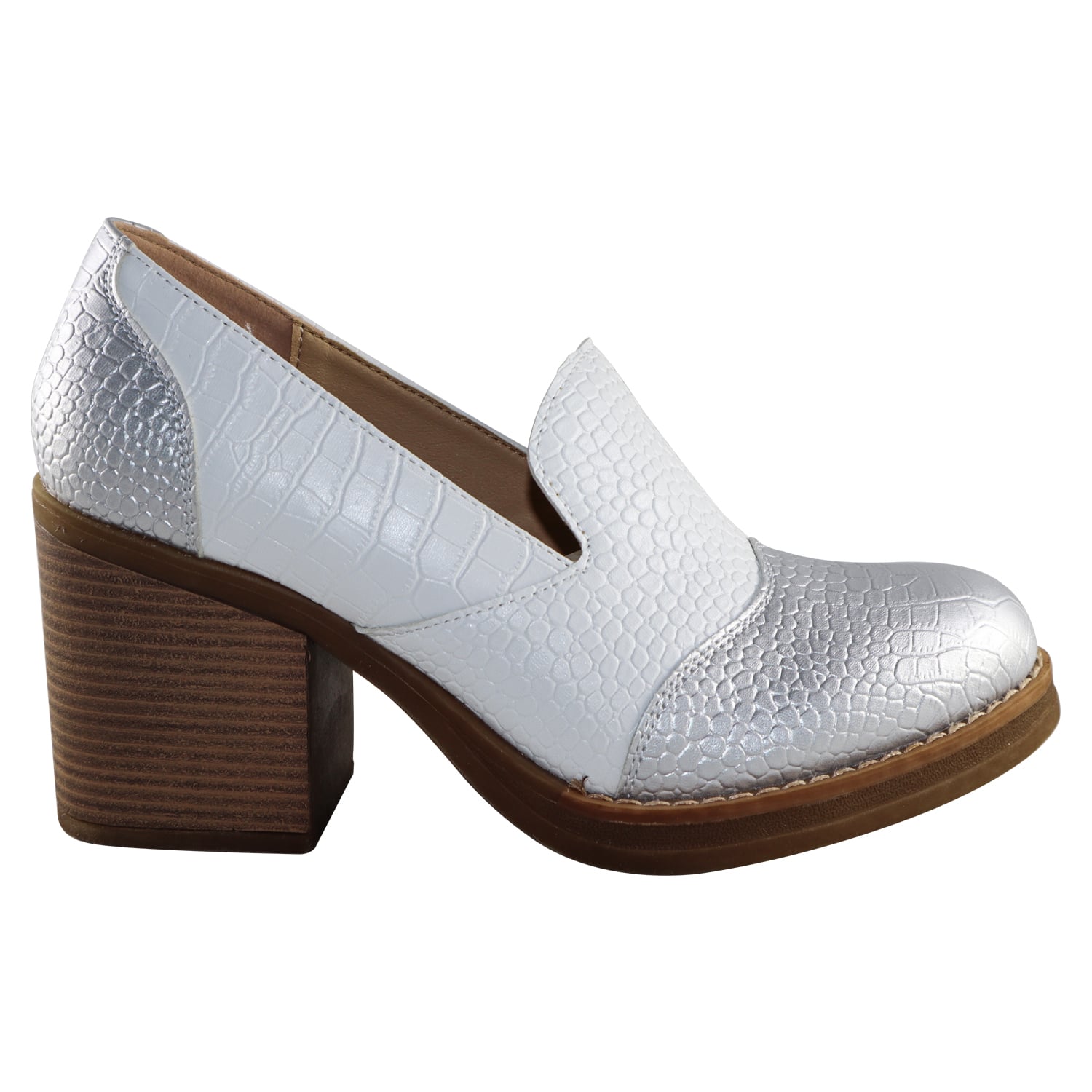 BOTIN ALTO CROCO SCALES BLANCO - 4