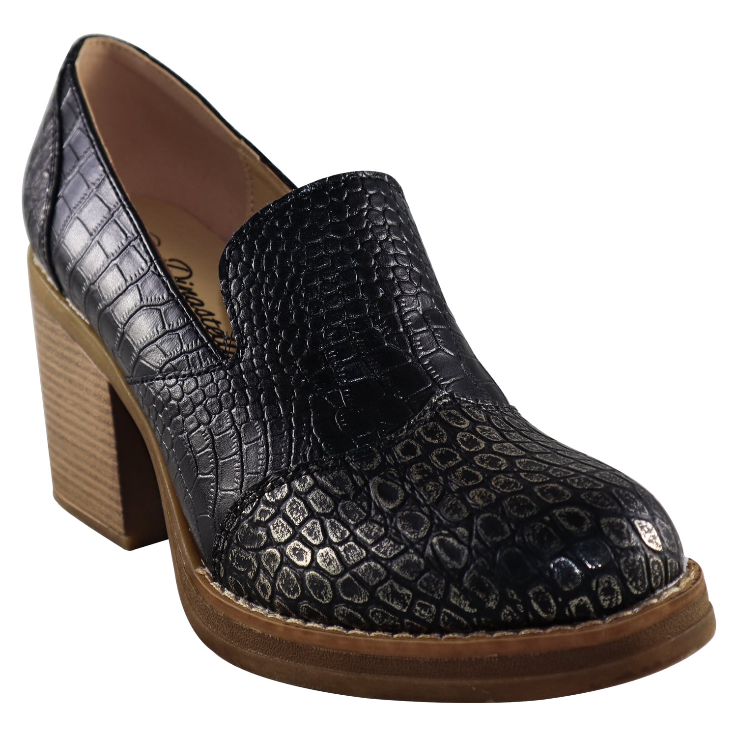 BOTIN ALTO CROCO SCALES NEGRO - 1