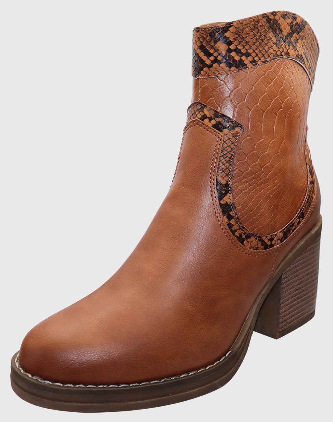 BOTA CORTA PRINT CAMEL - 1