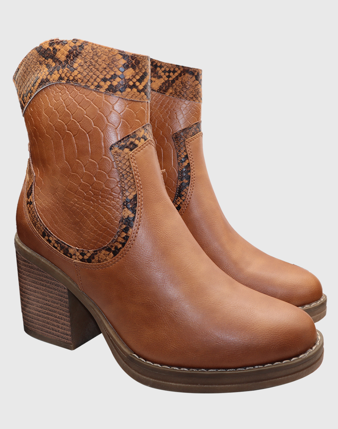 BOTA CORTA PRINT CAMEL - 2