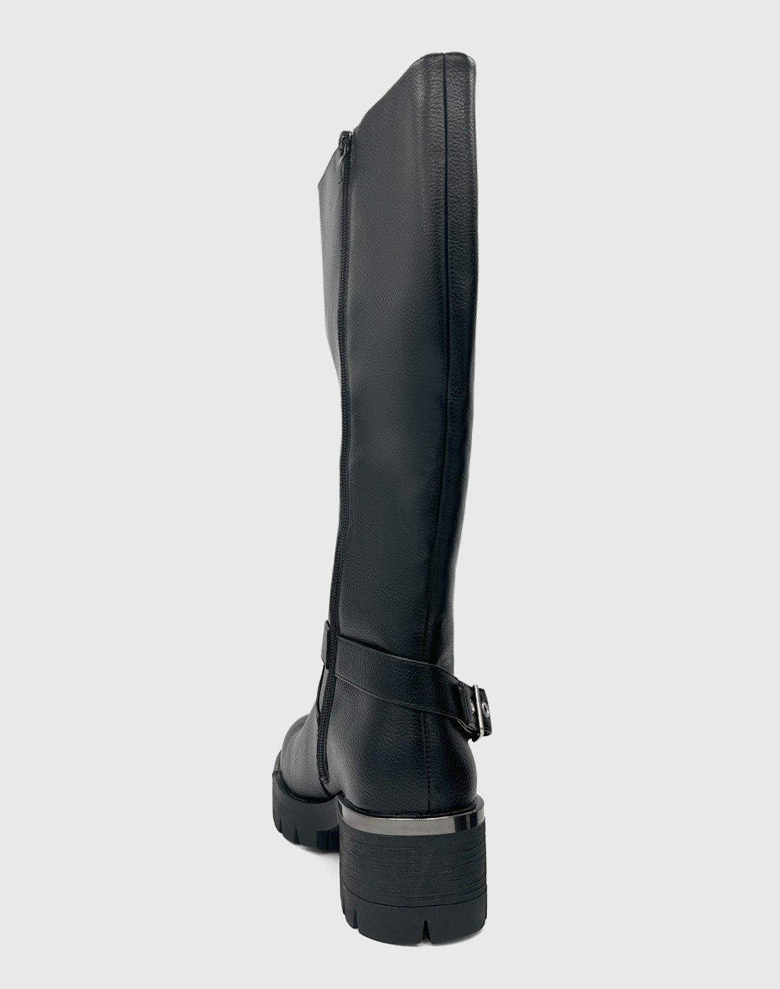 BOTA PARA MUJER, NEGRA BAJO LA RODILLA CORREA CON HEBILLA DANICOLLE - 4
