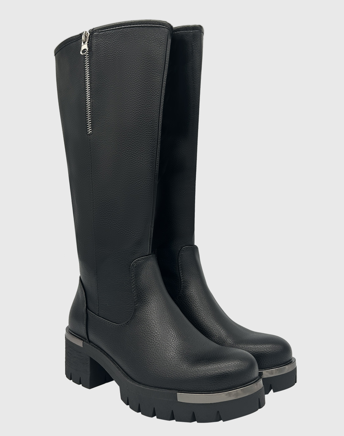 BOTA PARA MUJER, NEGRO BAJO LA RODILLA LISA DANICOLLE - 2
