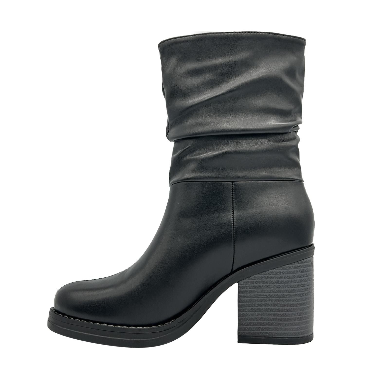 BOTA PARA MUJER, NEGRO, MEDIA PANTORRILLA DANICOLLE - 3