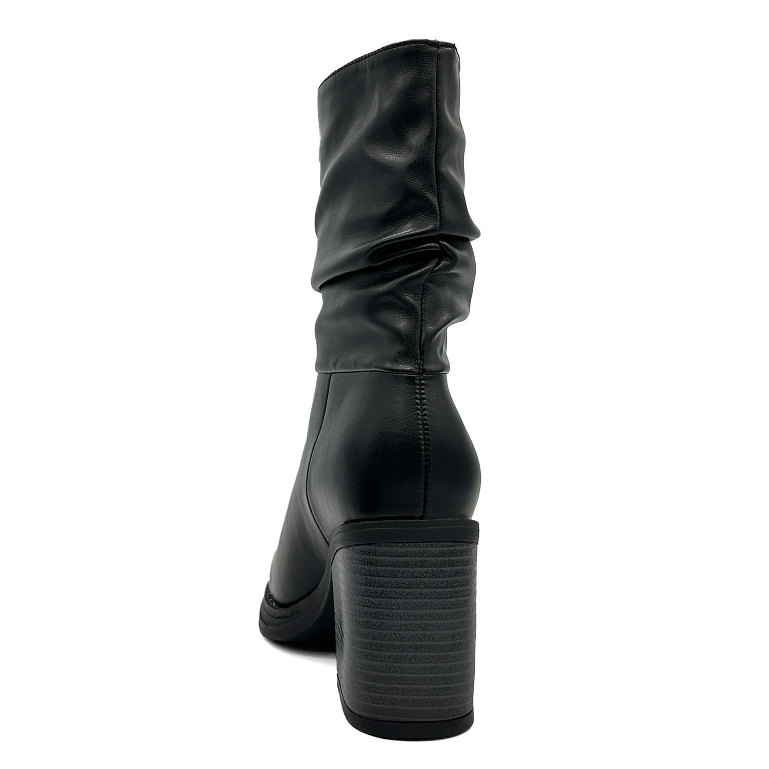 BOTA PARA MUJER, NEGRO, MEDIA PANTORRILLA DANICOLLE - 4