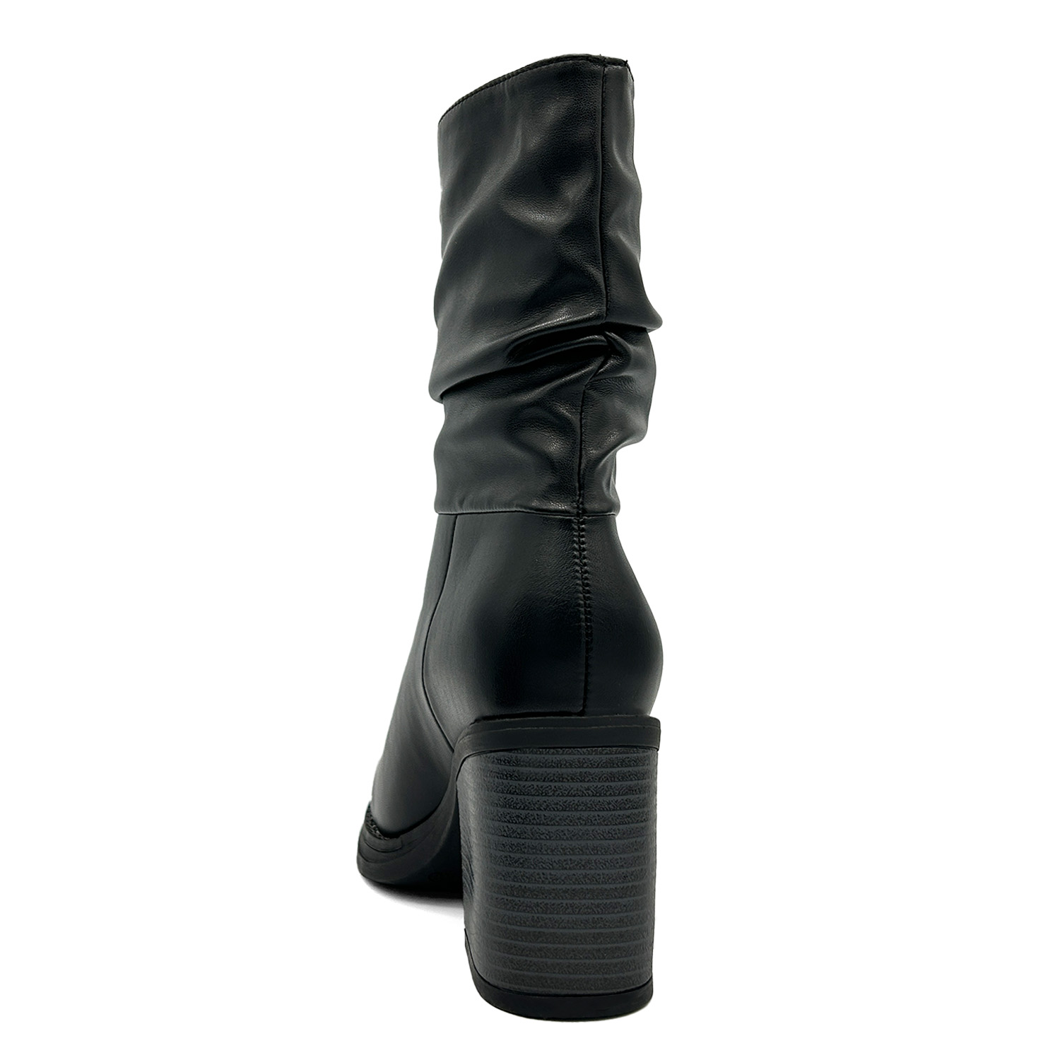 BOTA PARA MUJER, NEGRO, MEDIA PANTORRILLA DANICOLLE - 4
