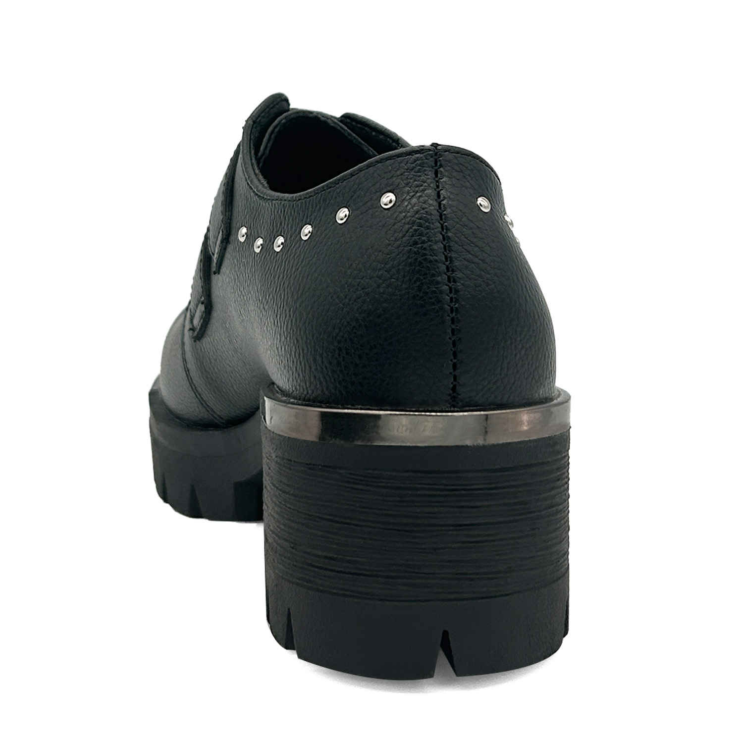 BOTIN PARA MUJER COLOR NEGRO, DOBLE CORREA, BAJO EL TOBILLO DANICOLLE - 5