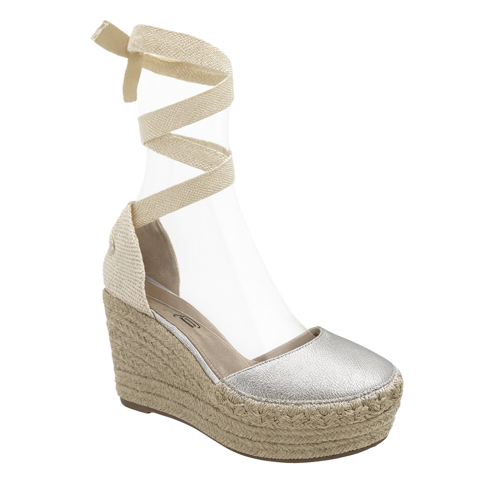 SANDALIA CON AMARRE, TACO 11 CM, ESTILIZA LA FIGURA. - 1
