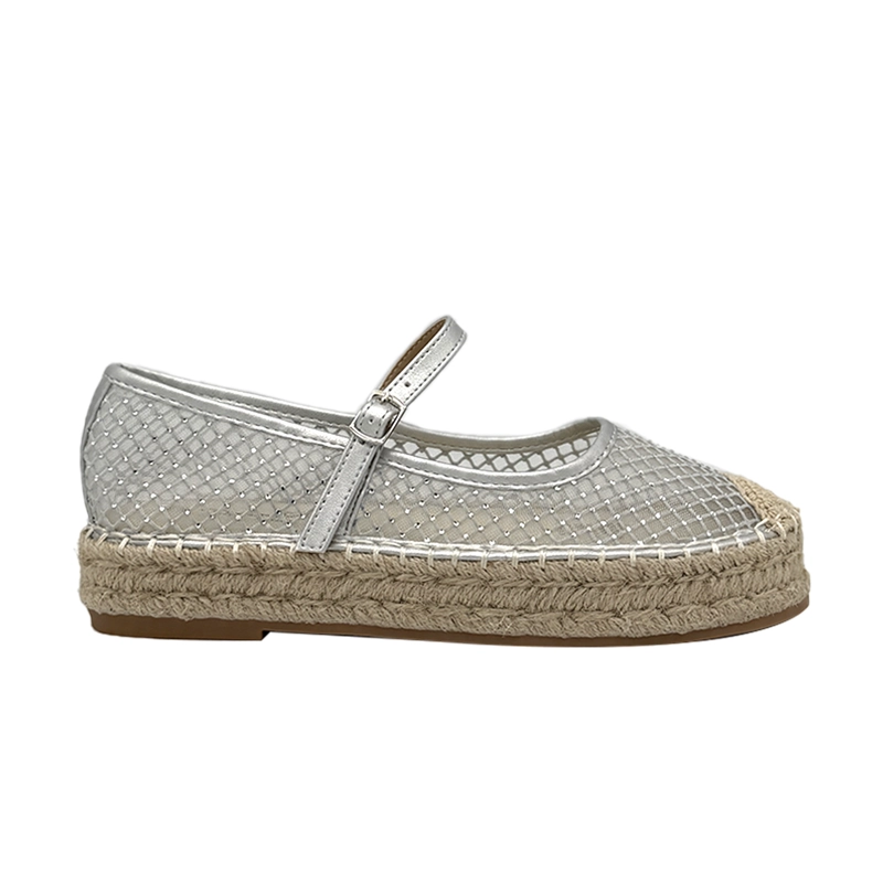 BALLERINA PARA MUJER YUTE PLATEADO - 1