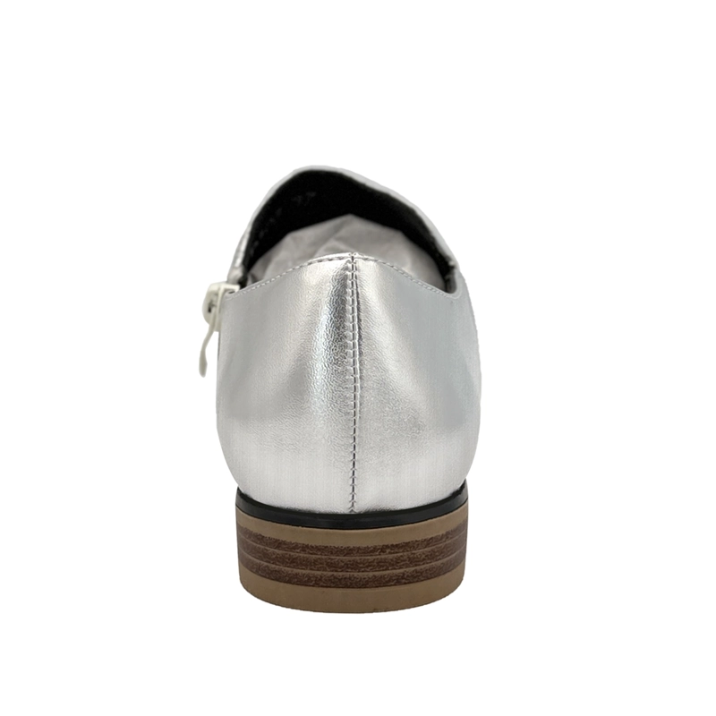 ZAPATO PARA MUJER CROCO PLATEADO DANICOLLE - 4