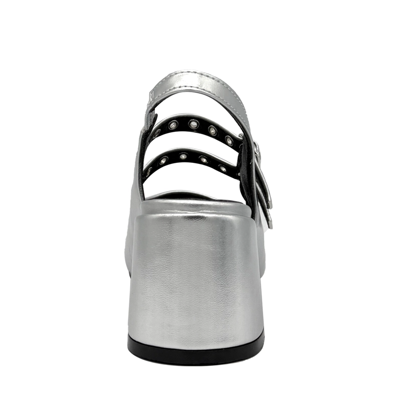 ZAPATO PARA MUJER CON CORREAS PLATEADO DANICOLLE - 4