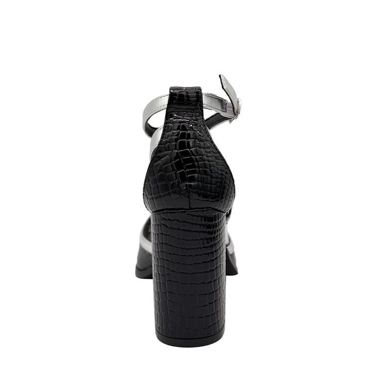 ZAPATO PARA MUJER ATADO AL TOBILLO, NEGRO DANICOLLE - 4