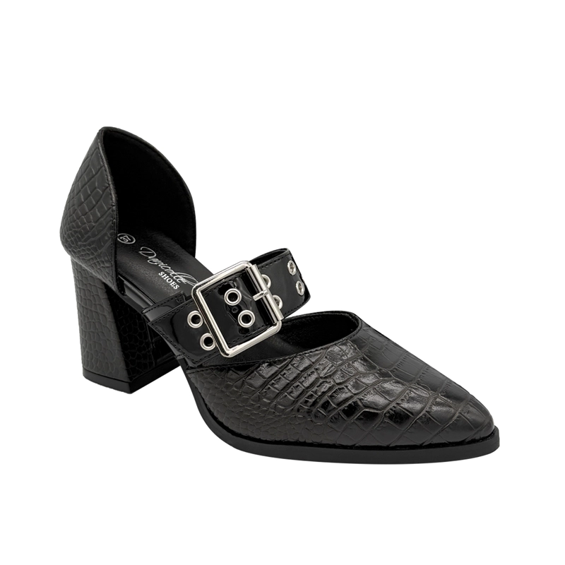 ZAPATO PARA MUJER PUNTIAGUDO NEGRO DANICOLLE - 5